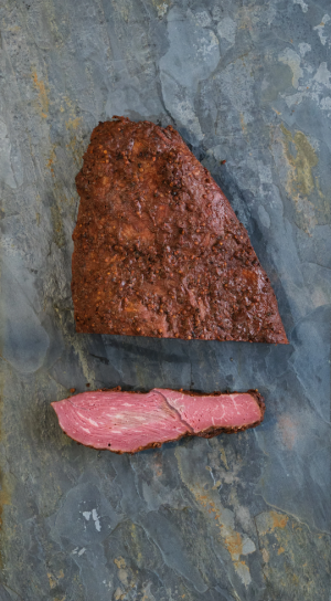 Maple Wood Carved Smoked Beef
